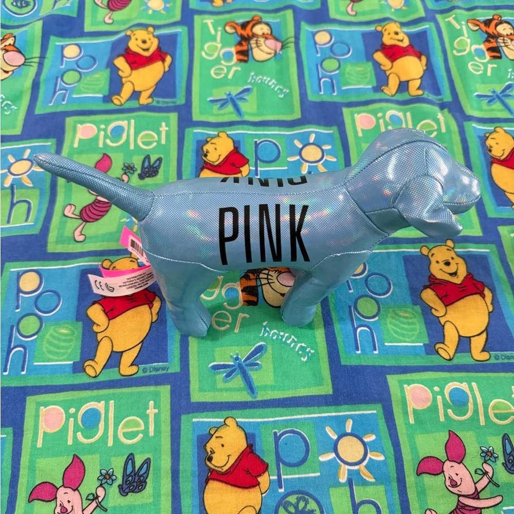 Blue Victoria Secret PINK Dog Plush